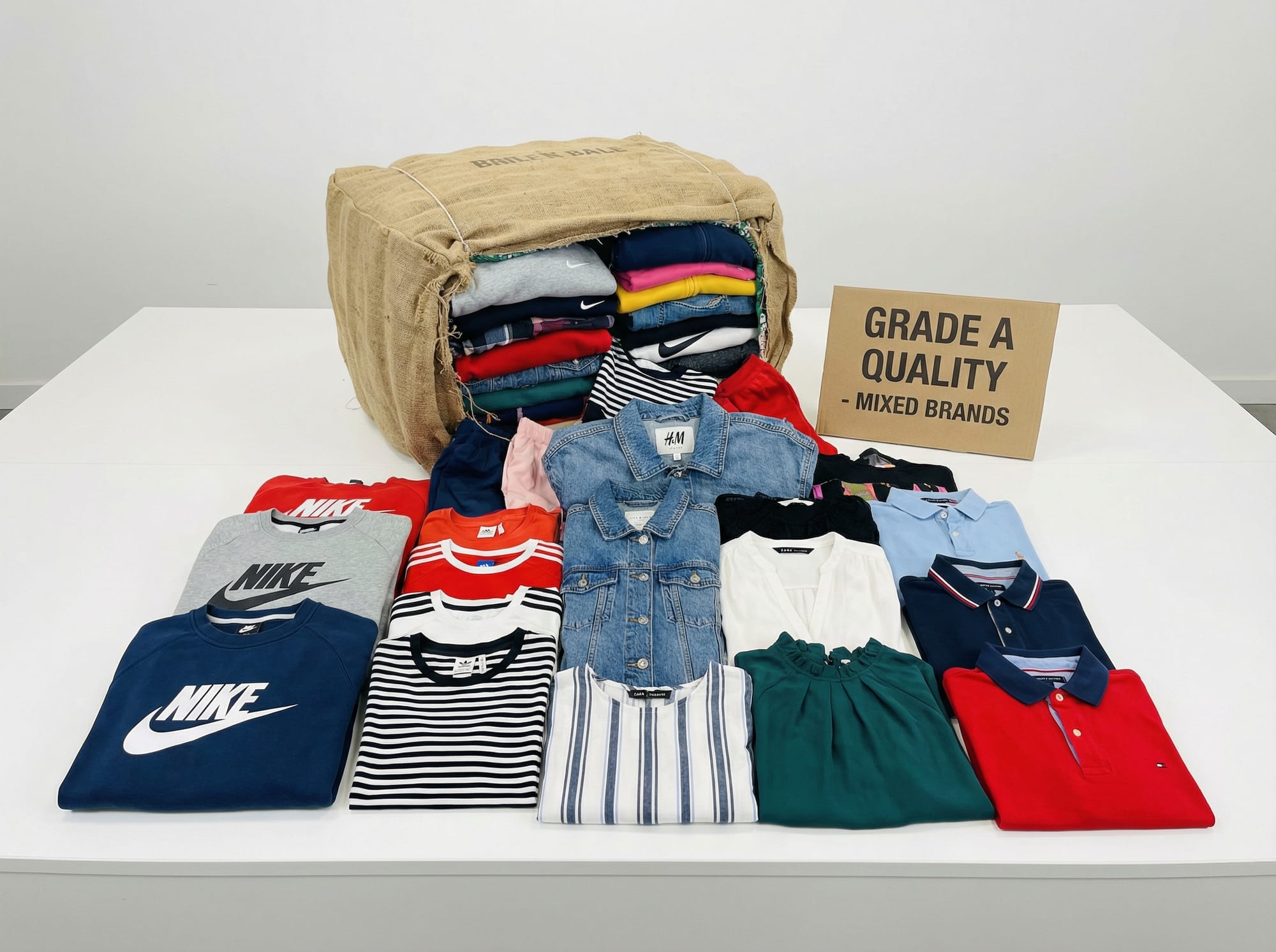 RealismThrift Main Sorting Hall - 15,000m² State-of-the-Art Used Clothing Facility