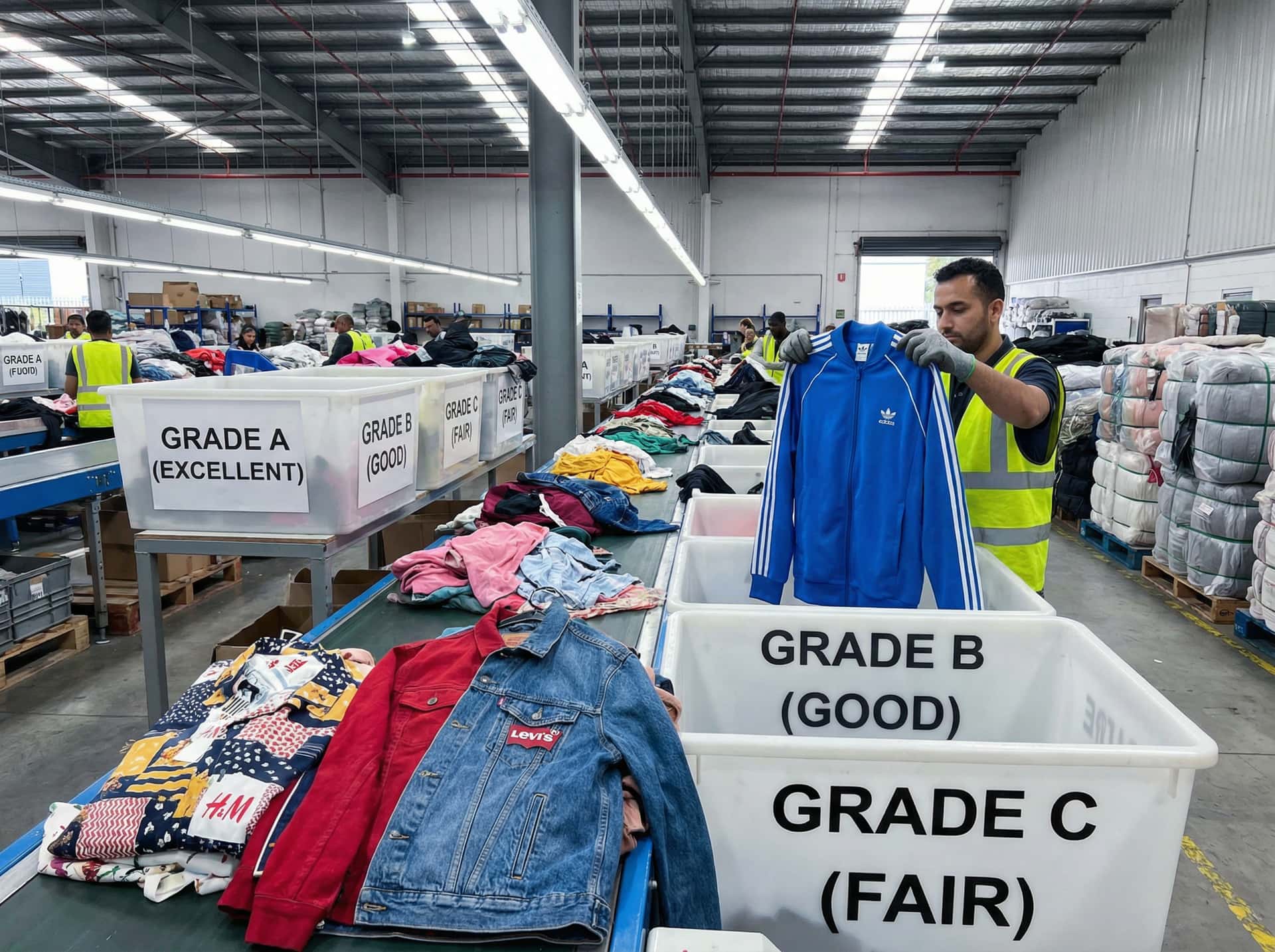 RealismThrift Modern Factory Exterior - China's Trusted Supplier of Bulk Second Hand Clothes