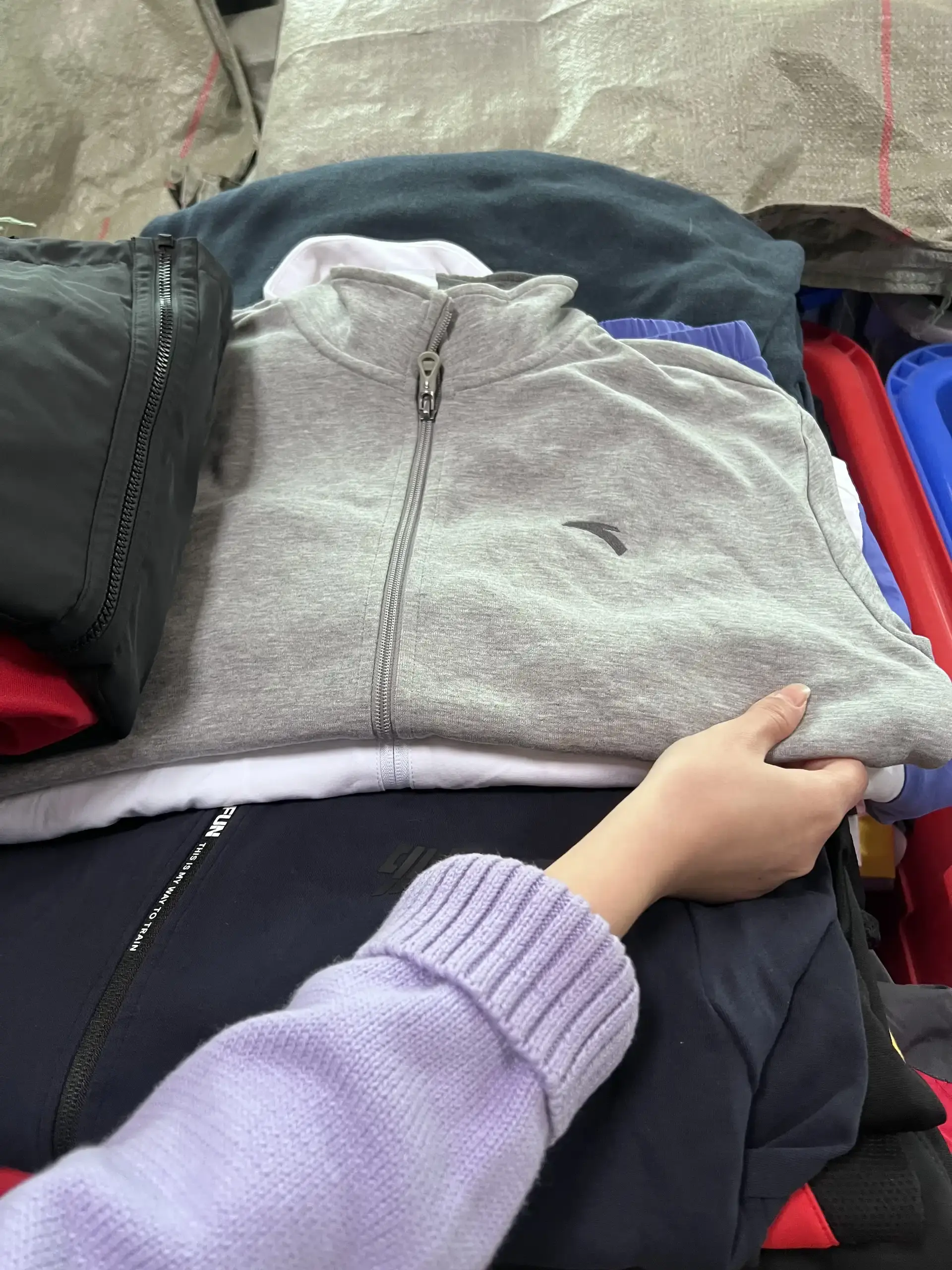 RealismThrift Export Logistics Step 5 - Hydraulic Compression Baling and Final QC for Global Shipment